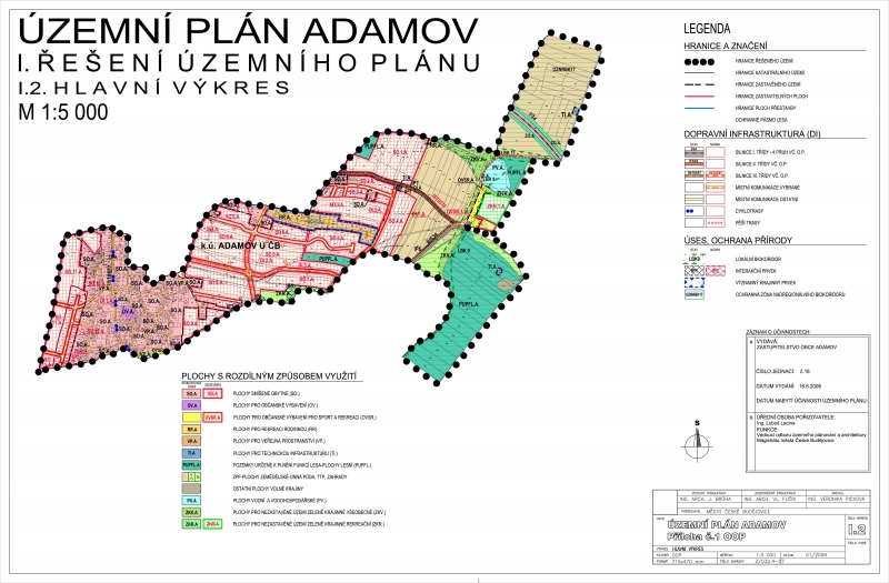 Územní plán Adamov