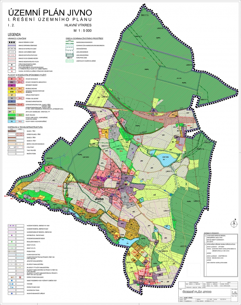 Územní plán Jivno